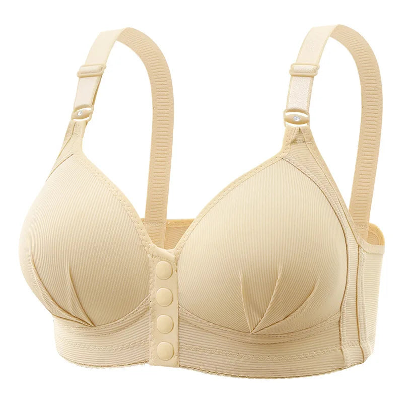 .Sexy Women’s Adjustable Bra – Front Buckle, Thin Cup, Comfortable Fit