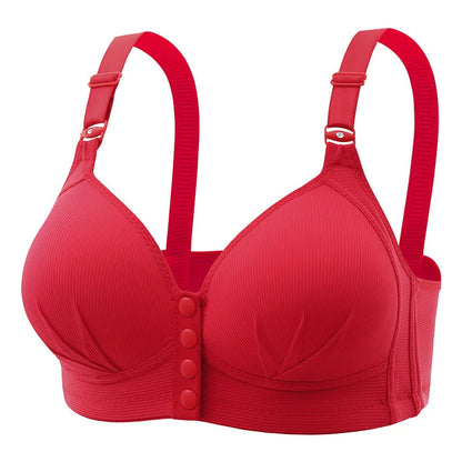 .Sexy Women’s Adjustable Bra – Front Buckle, Thin Cup, Comfortable Fit