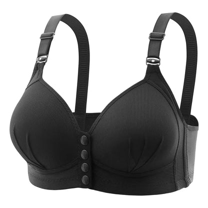 .Sexy Women’s Adjustable Bra – Front Buckle, Thin Cup, Comfortable Fit