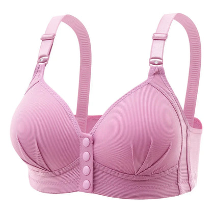 .Sexy Women’s Adjustable Bra – Front Buckle, Thin Cup, Comfortable Fit