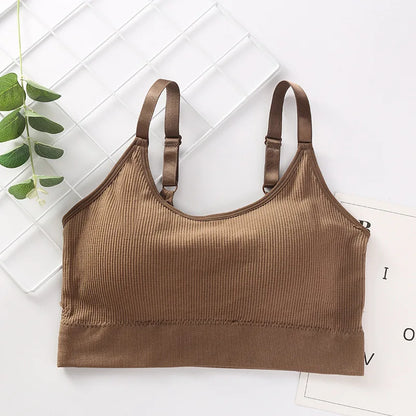 .Cotton Thin Section Tube Top – Women’s Strapless Wrapped Chest Lingerie