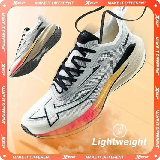 Xtep 2000KM 2.0 Sports Shoes – Men’s Lightweight Running Sneakers with Shock Absorption