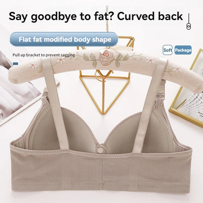 .Sexy Women’s Adjustable Bra – Front Buckle, Thin Cup, Comfortable Fit